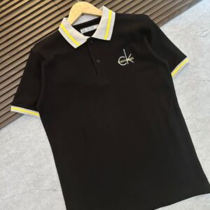 Calvin Klein Black Collar T-shirt For Men