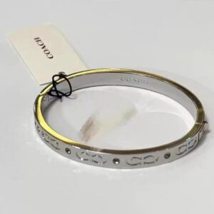 Coach Braclet For Men & Women (Silver & Golden)