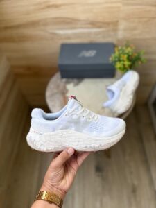 New Balance White Running Shoes